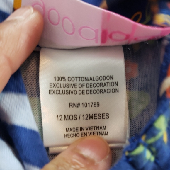 Good lad baby girl top size 12 months - Picture 8 of 8